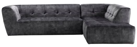 Roots Rugged Charcoal Sectional