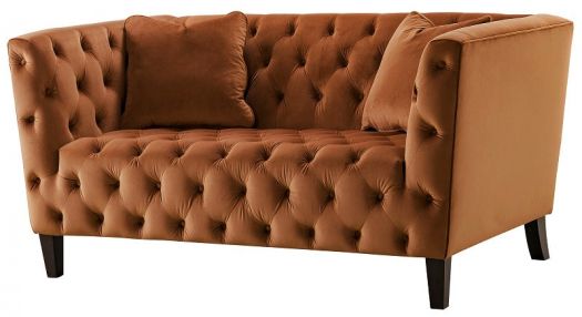 Ginger Tuft 2 Seater Loveseat