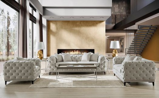 Roots Tuft Opulent Sofa Set