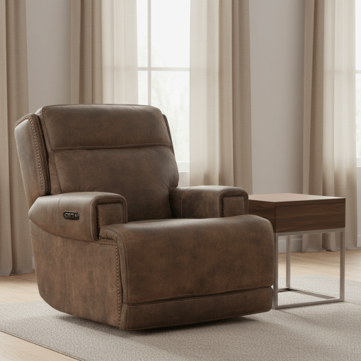 Wheeler Power Recliner with Power Headrest