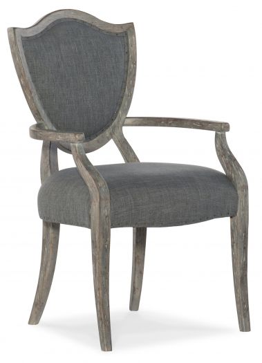 Shield Back Arm Chair