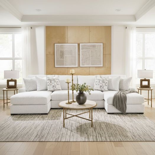 Wynncroft Manor 3-Piece Double Chaise Sectional