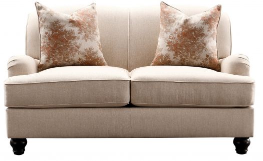 Roots Coral Pattern Loveseat