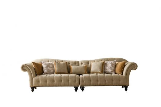 Roots Honey Sectional Set