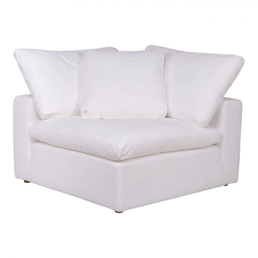 Clay Corner Chair Livesmart Fabric Cream