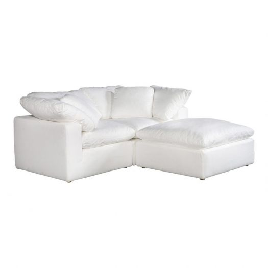 Clay Nook Modular Sectional Livesmart Fabric Cream