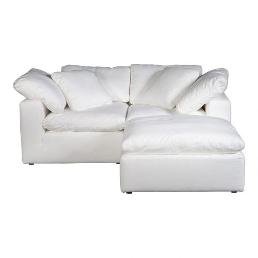 Clay Nook Modular Sectional Livesmart Fabric Cream