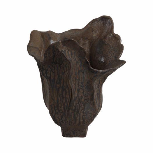 ZALDANA PORCELAIN VASE, RUST