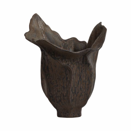 ZALDANA PORCELAIN VASE, RUST